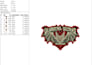 do embroidery digitizing, logo, digitize image for all embroidery formats in 1hr